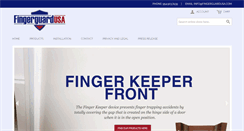 Desktop Screenshot of fingerguardusa.com